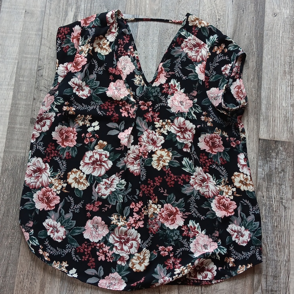 Floral Blouse Halogen L